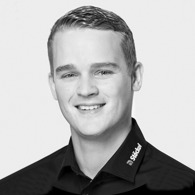 Porträt von Patrick Stöckel von Stöckel GmbH, der beim Buch "Wachstumsplan mit System" mitgewirkt hat